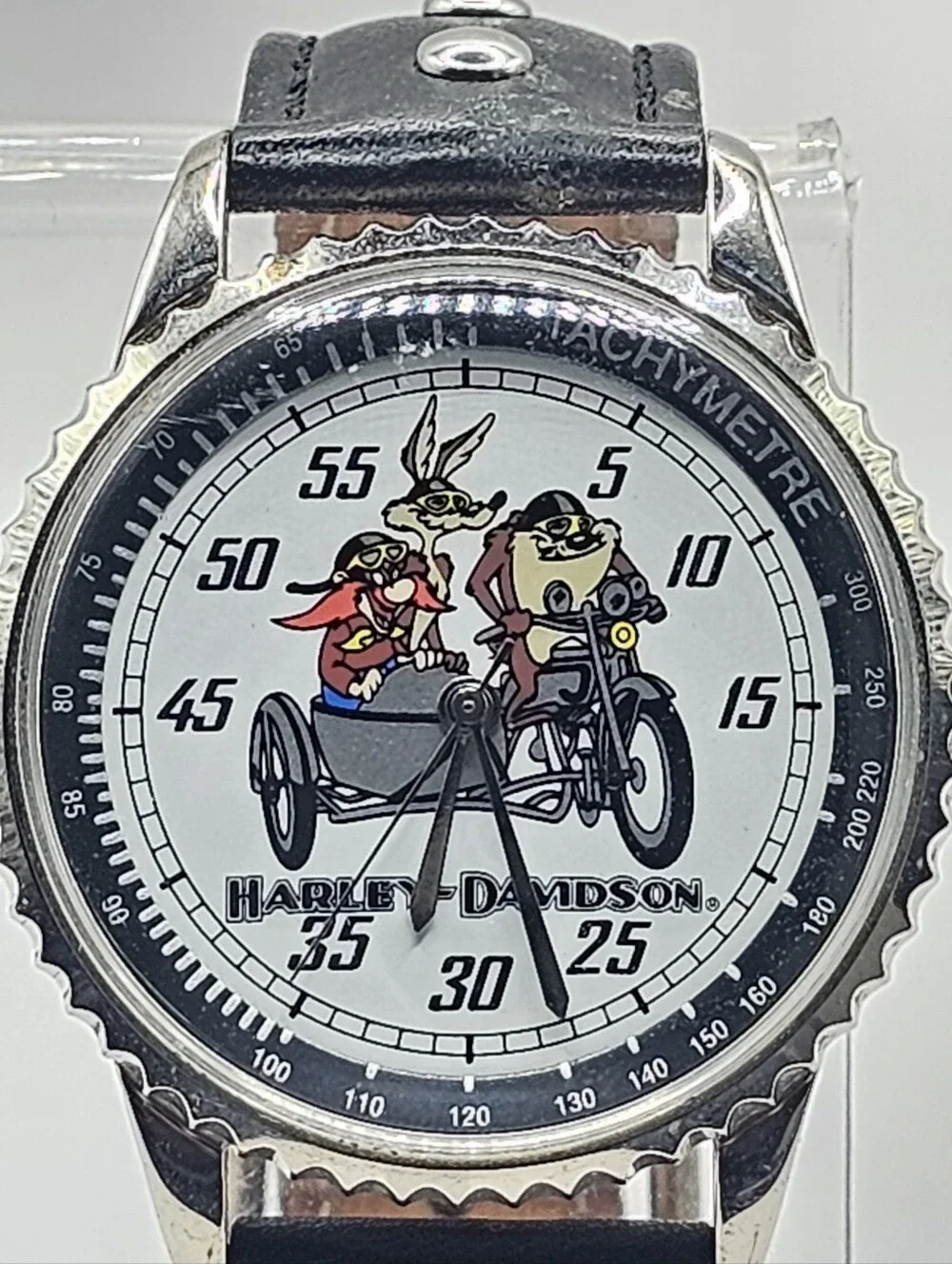 Harley-Davidson Warner Brothers Limited Edition Wristwatch #'d/3500 Untested